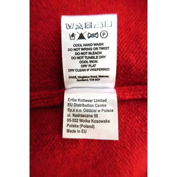 ERIBE SCOTLAND Cairngorm Fair Isle Merino Wool Turtleneck Sweater L XL NWT $350 - Picture 11 of 12